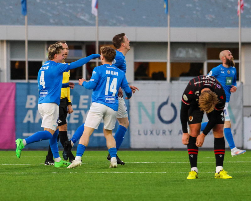 Myndaveisla: Víkingur og Stjarnan skildu jöfn
