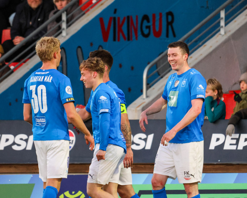 Myndaveisla: Víkingur og Stjarnan skildu jöfn