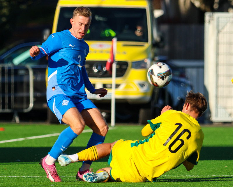 Myndaveisla: Vonbrigðatap U21 gegn Litháen
