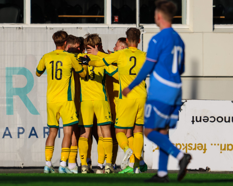 Myndaveisla: Vonbrigðatap U21 gegn Litháen