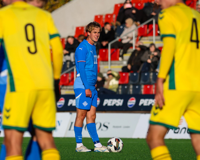 Myndaveisla: Vonbrigðatap U21 gegn Litháen