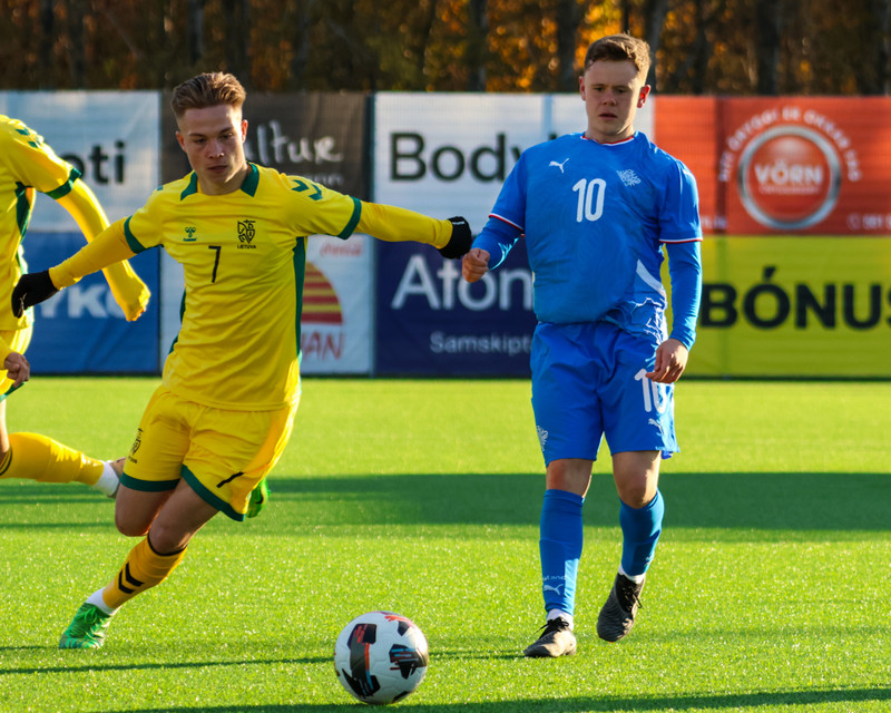 Myndaveisla: Vonbrigðatap U21 gegn Litháen