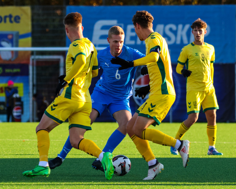 Myndaveisla: Vonbrigðatap U21 gegn Litháen