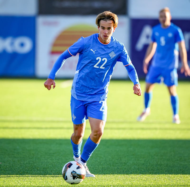Á að baki 13 landsleiki fyrir U21.