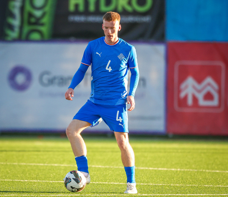 Logi Hrafn er einn af þeim sem var í stóru hlutverki í síðustu undankeppni með U21.