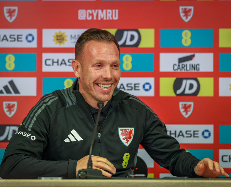 Craig Bellamy, stjóri Wales.