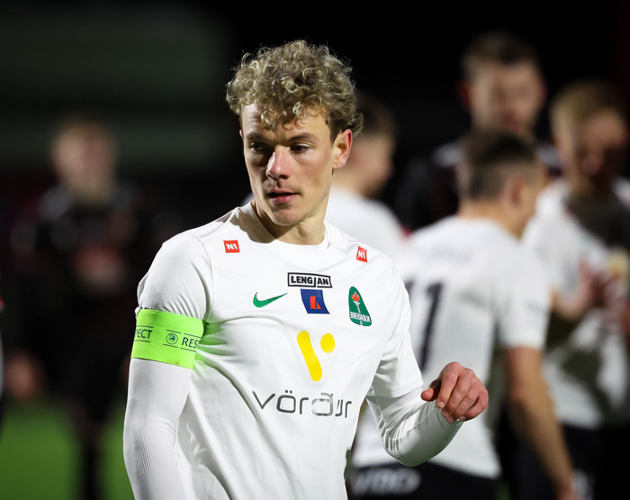 Höskuldur Gunnlaugsson er leikmaður ársins.