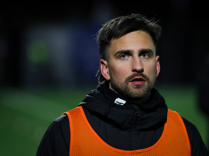 Oliver kom inn á undir lokin á sunnudaginn.