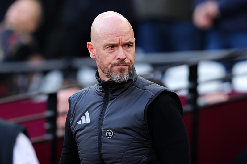 Ten Hag horfði á gömlu lærisveinana
