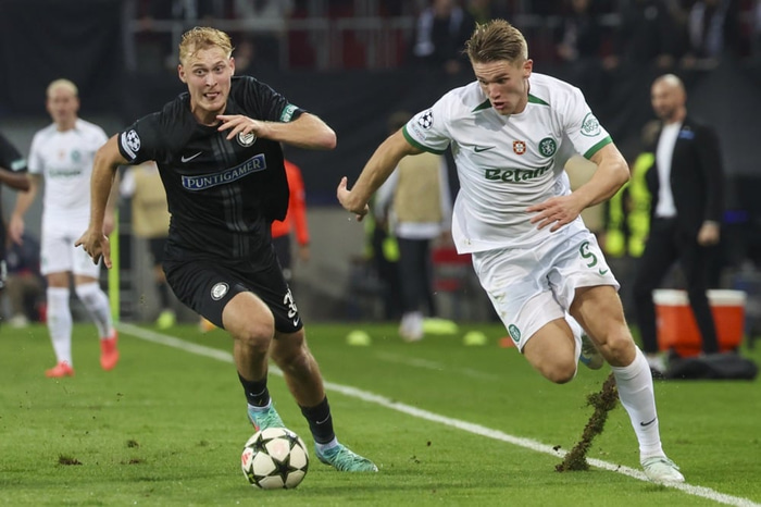 Gyökeres í leik með Sporting.