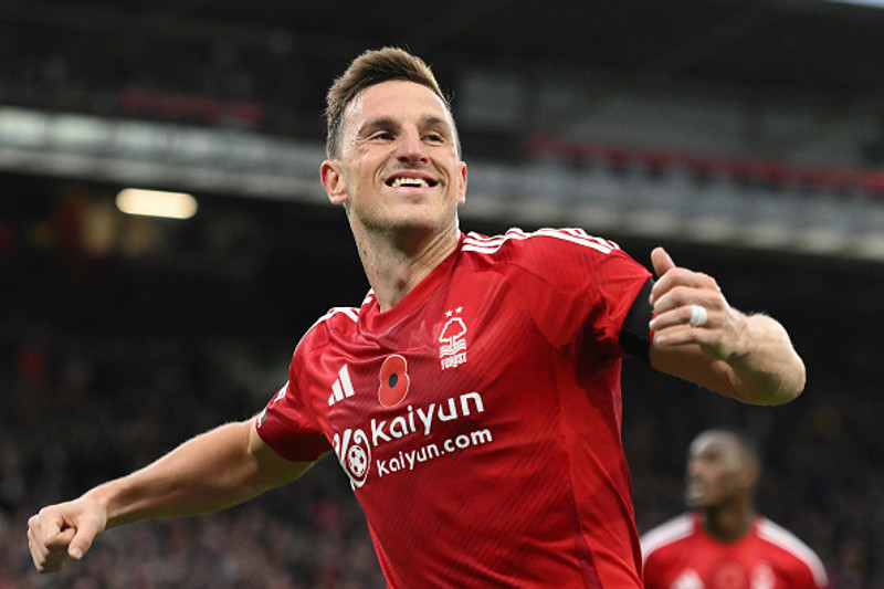 Chris Wood markaskorari Nottingham Forest.