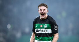 Mættur til Lissabon til að ganga frá kaupum Arsenal á...