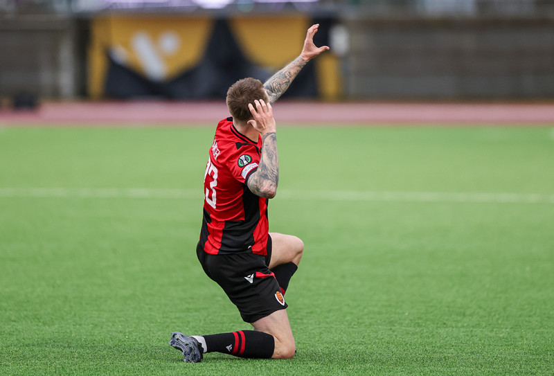 Klassíska fagnið hans Nikolaj.