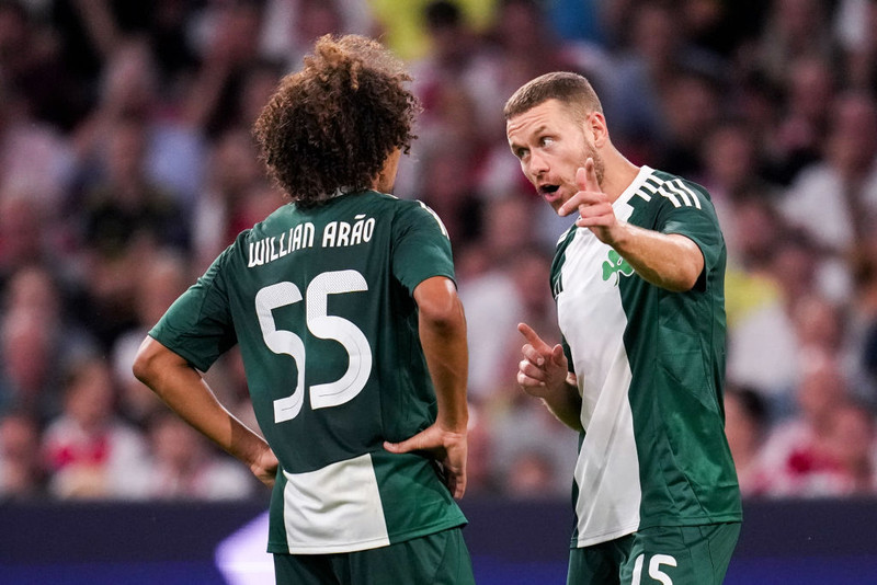Sverrir Ingi Ingason var í vörn Panathinaikos