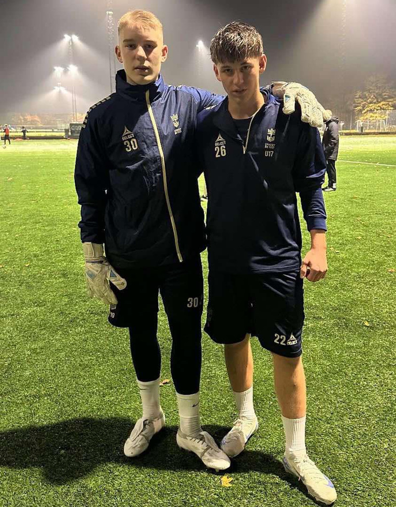 Tveir úr U17 landsliðinu öfluga á reynslu hjá Lyngby