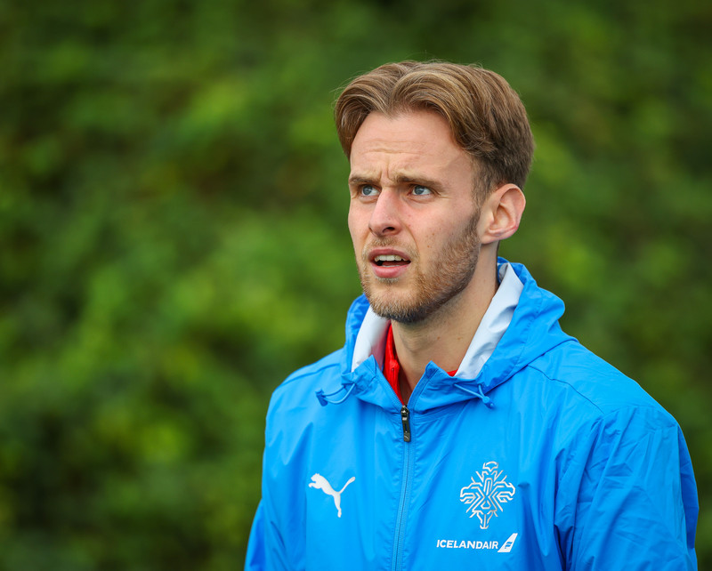 Elías Rafn sneri aftur á milli stanganna hjá Midtjylland