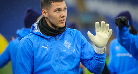 Liðsfélagi Hákonar búinn að skora tvisvar hjá honum