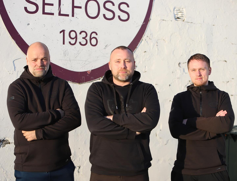 Gunnar Borgþórsson, Jóhann Bjarnason og Trausti Rafn Björnsson fá það verðuga verkefni að koma Selfoss aftur upp