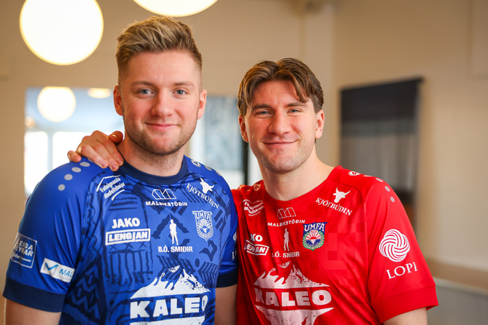 Jökull og Axel Andréssynir.