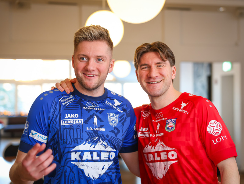 Bræðurnir verða saman með Aftureldingu í Bestu deildinni.