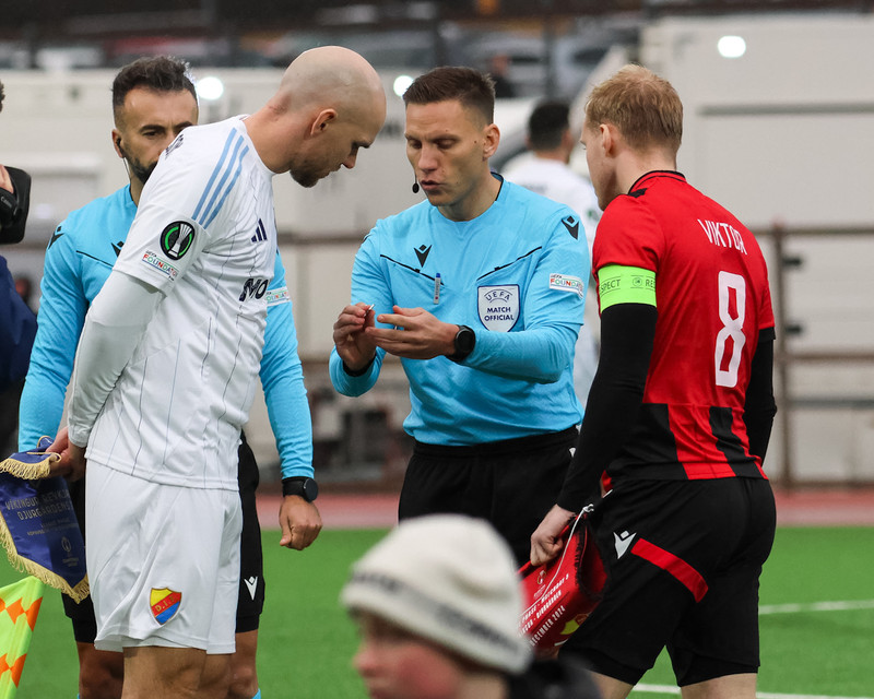 Myndaveisla: Djurgarden vann Víkinga á Kópavogsvelli