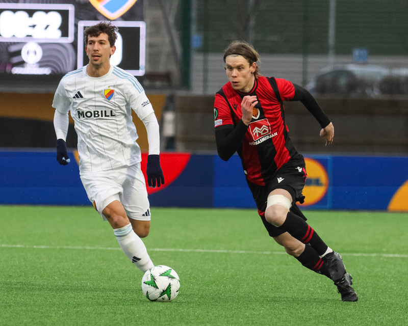 Myndaveisla: Djurgarden vann Víkinga á Kópavogsvelli