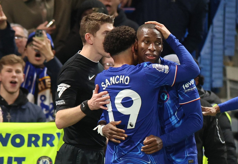 Nicolas Jackson, sóknarmaður Chelsea.