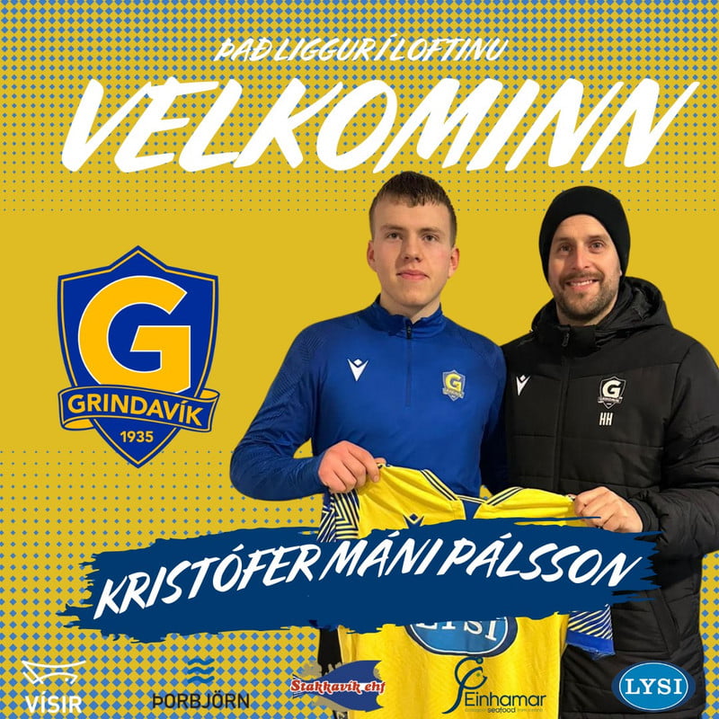 Kristófer Máni í Grindavík (Staðfest)