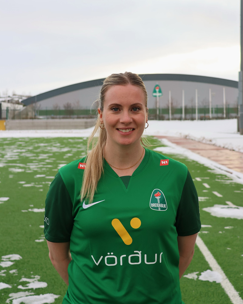 Berglind Björg gékk í raðir Breiðablik fá Val í vetur.