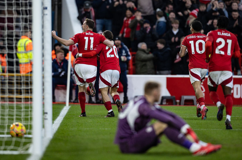 Chris Wood heldur áfram að raða inn mörkum