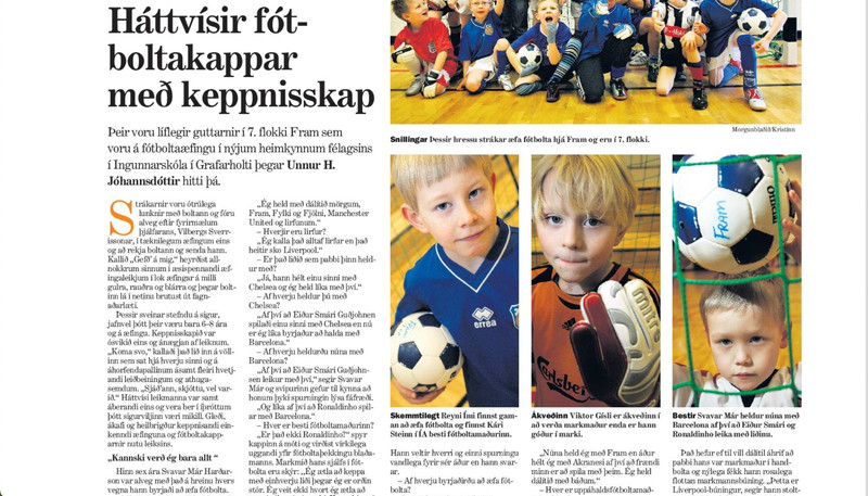 Viktor Gísli er hér fyrir miðju.