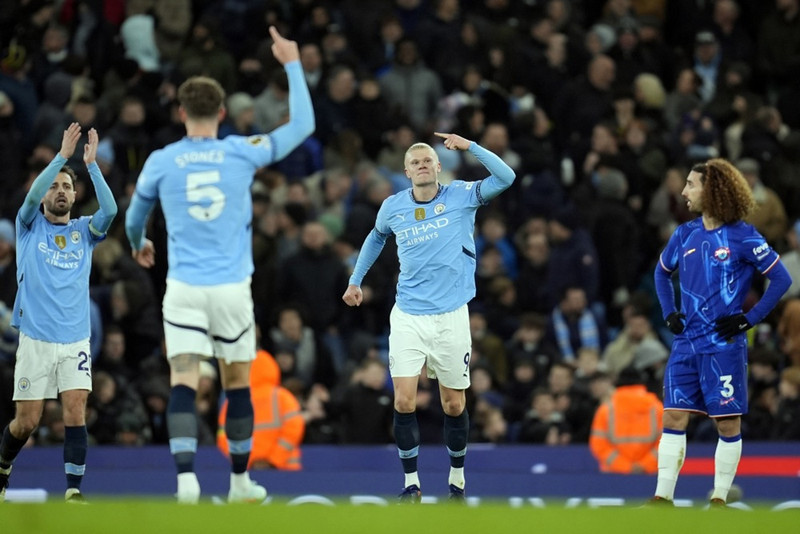 England: Haaland frábær í endurkomu Man City