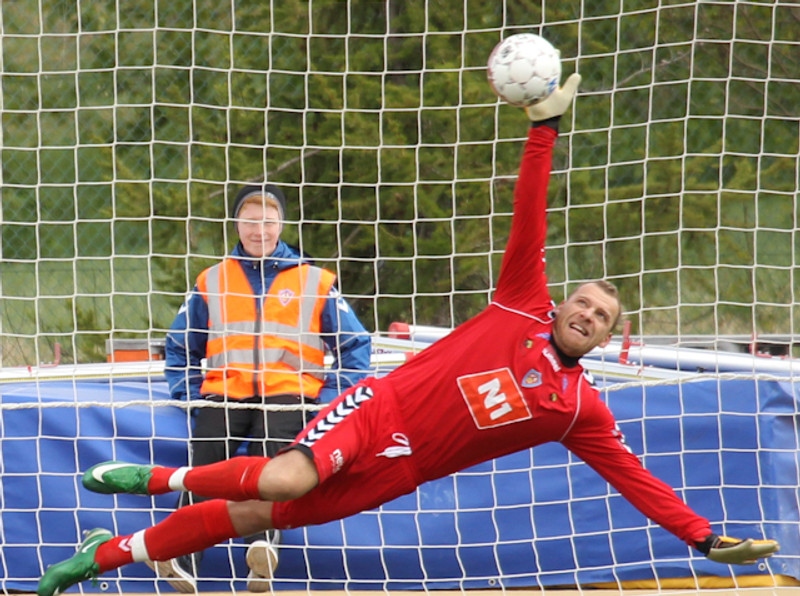 Sandor var öflugur markmaður.