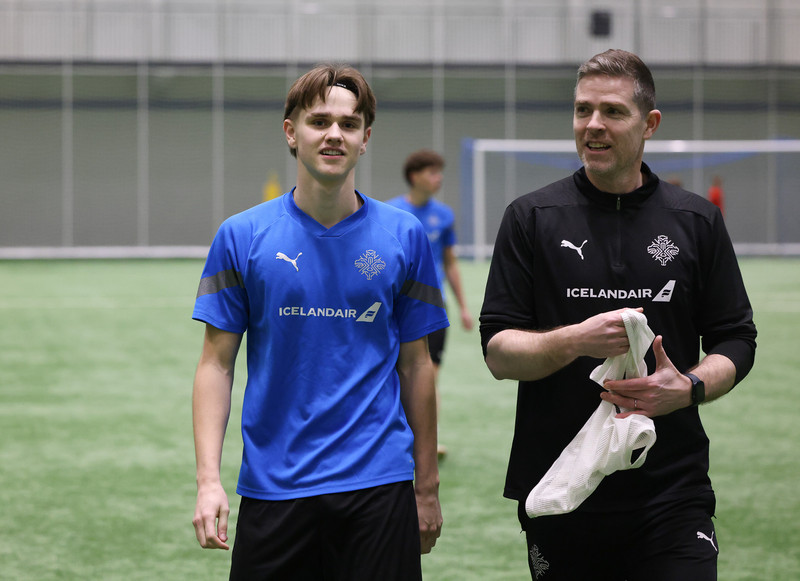Lúðvík vill U21 starfið til frambúðar - „Ætla ekki að draga fjöður yfir það“