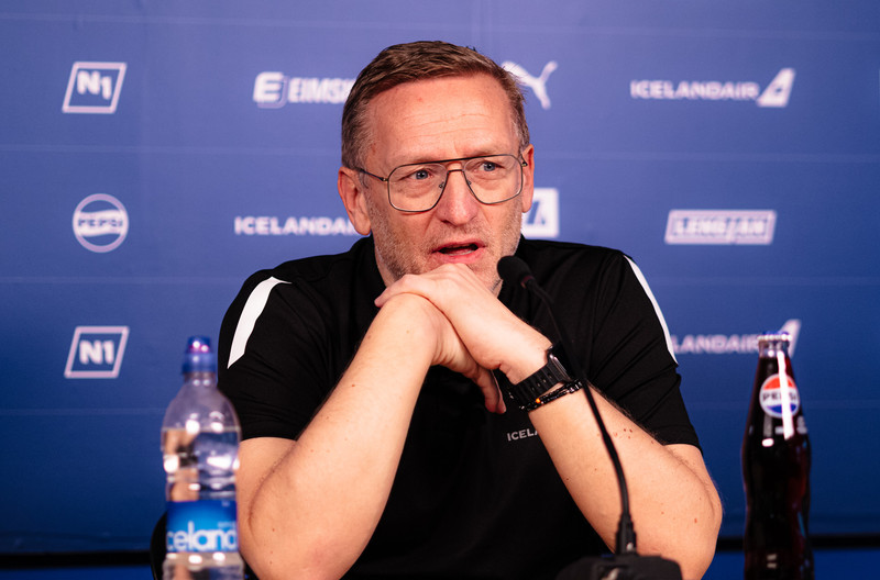 Þorsteinn Halldórsson, landsliðsþjálfari.