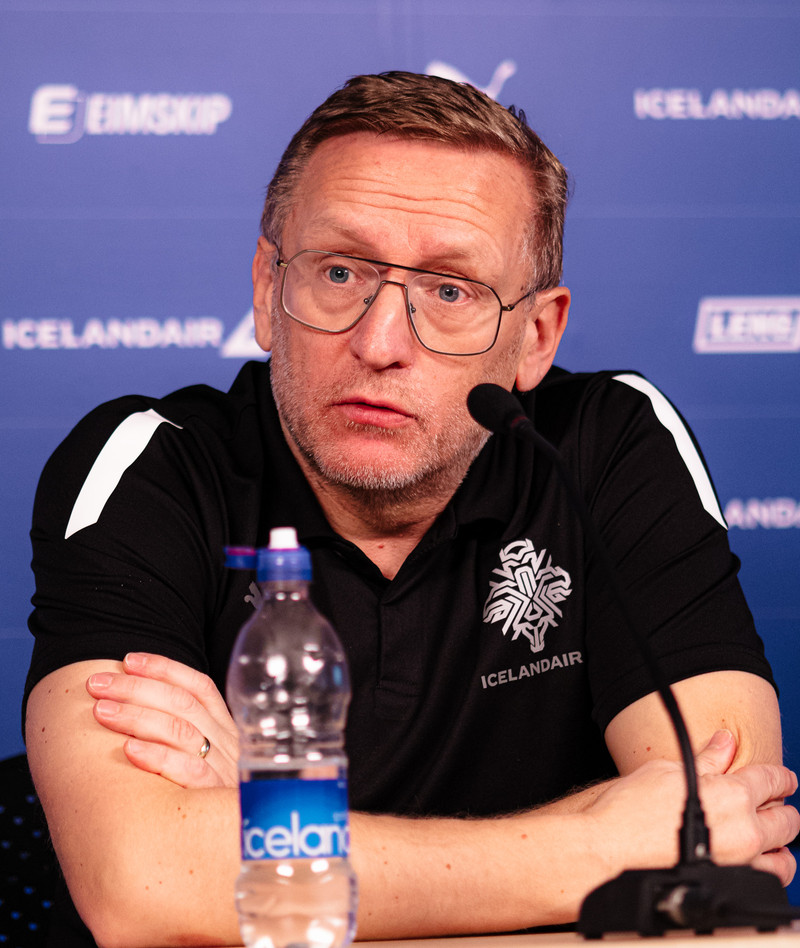Þorsteinn Halldórsson, landsliðsþjálfari.