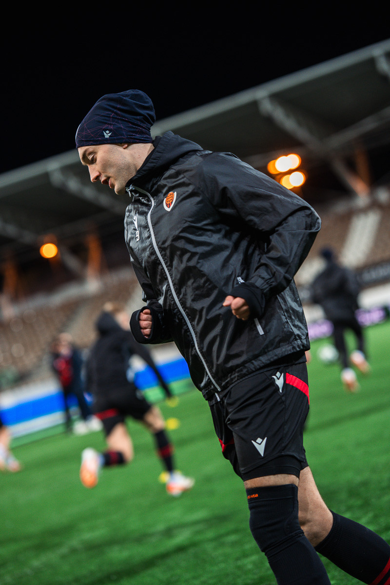 Gunnar er byrjaður að æfa.