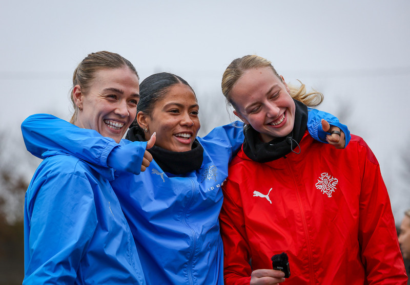 Myndaveisla frá æfingu Íslands í Le Mans