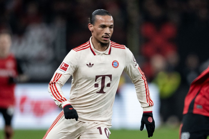 Leroy Sane skoraði í sigri Bayern