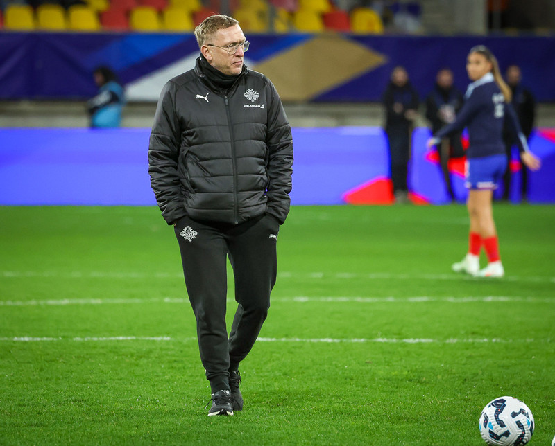 Þorsteinn Halldórsson, landsliðsþjálfari.