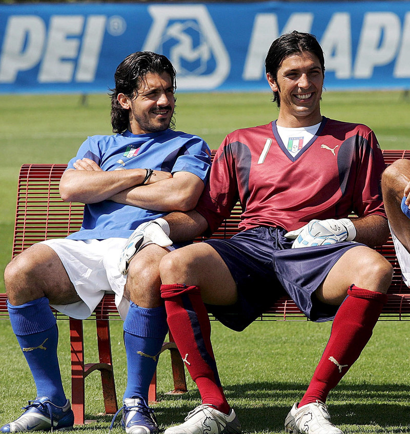 Forsetinn og Buffon hættir hjá Ítalíu