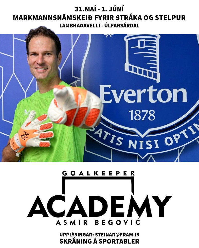 Asmir Begovic snýr aftur í Úlfarsárdal