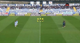 Mínútuþögn fyrir landsleikinn í nótt