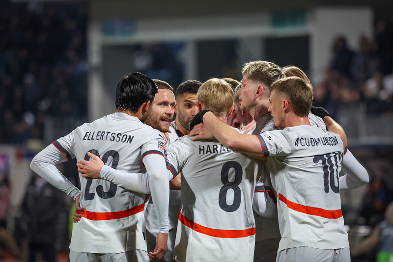 „Besta sem ég hef séð frá honum í Íslandstreyjunni“