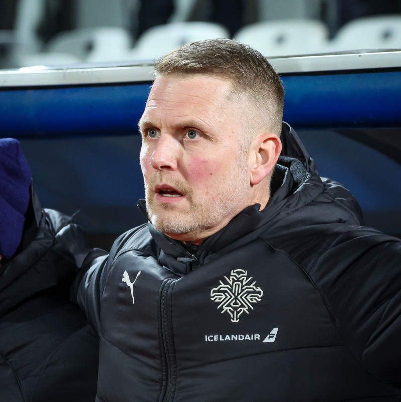 Myndaveisla frá tapinu gegn Kósovó á fimmtudaginn