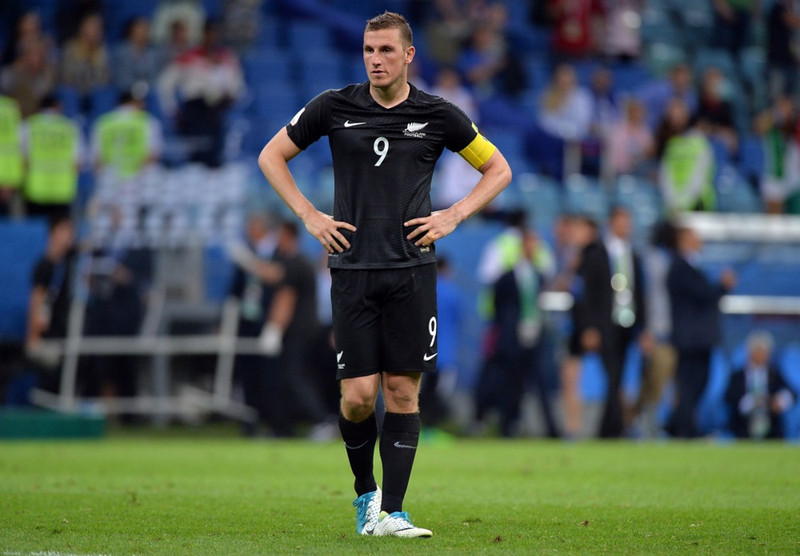 Chris Wood er framherji Nýja-Sjálands