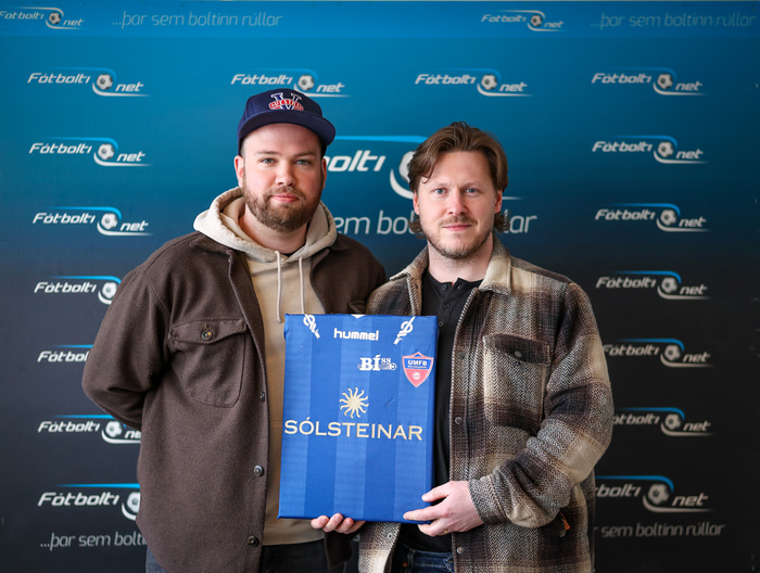 Aron og Sigurgeir.
