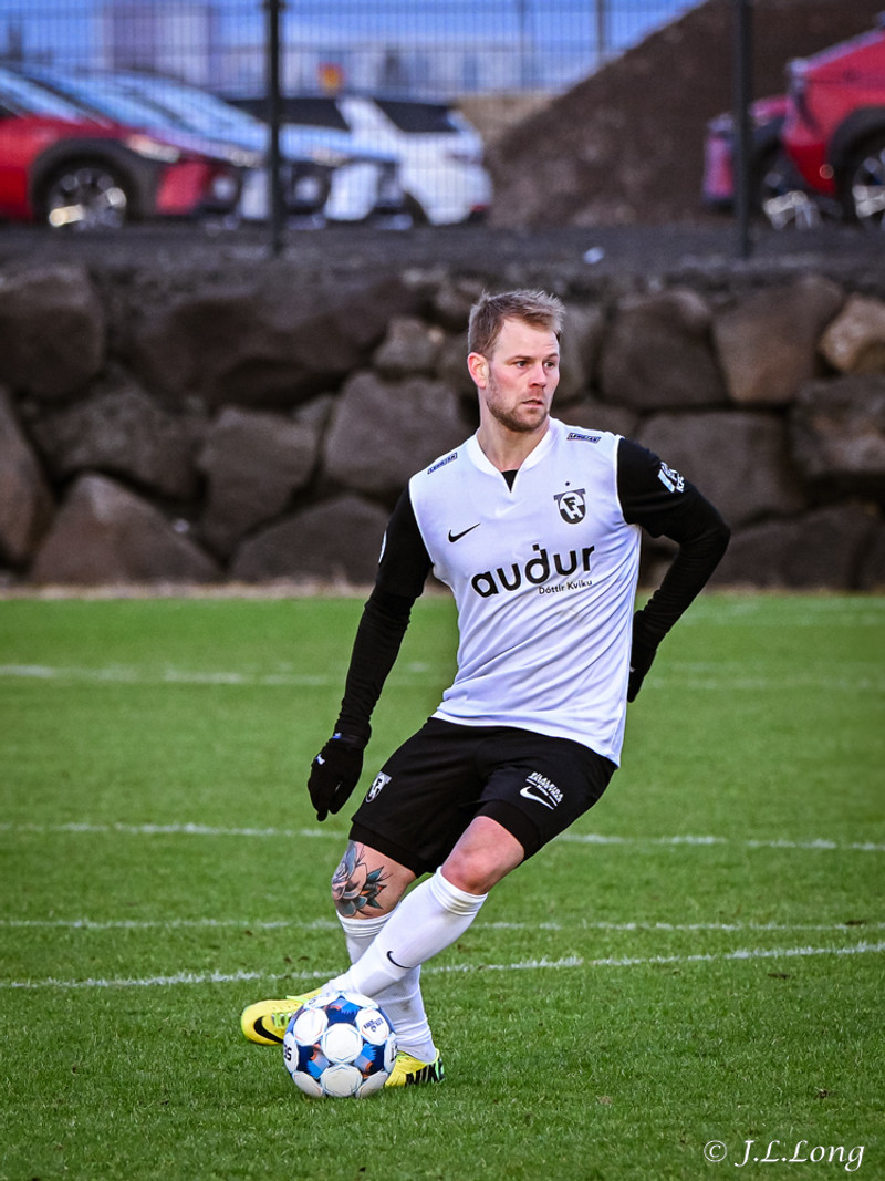 Myndaveisla: FH vann Breiðablik á hybrid grasinu