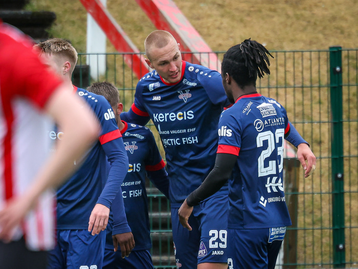 Grauberg skoraði fyrir Vestra gegn Þrótti í 1-0 sigri í vikunni.
