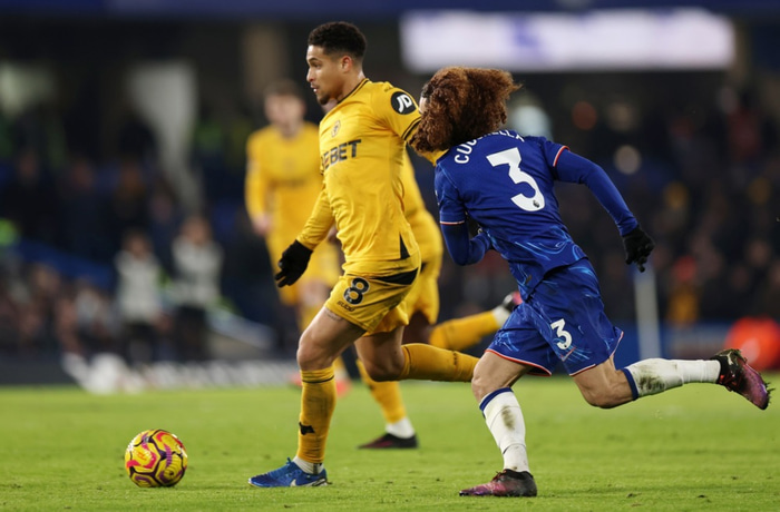 Joao Gomes í leik með Wolves á síðustu leiktíð.